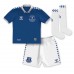 Lacne Dětský Futbalové dres Everton Dwight McNeil #7 2023-24 Krátky Rukáv - Domáci (+ trenírky)